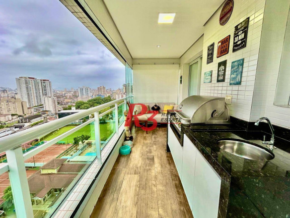 Imagem Apartamento com 3 Quartos à Venda, 87 m² em José Menino - Santos Imagem Apartamento com 3 Quartos à Venda, 87 m² em José Menino - Santos
