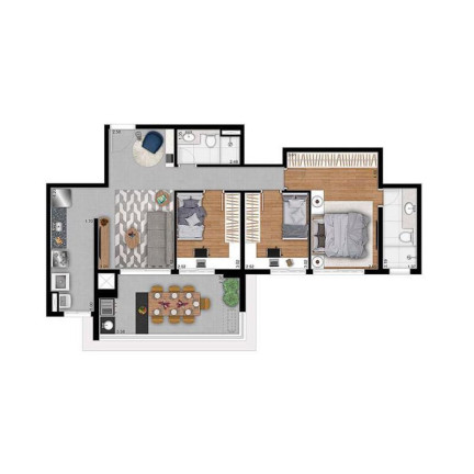 Imagem Imóvel com 1 Quarto à Venda, 42 m² em Saúde - São Paulo Imagem Imóvel com 1 Quarto à Venda, 42 m² em Saúde - São Paulo