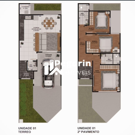 Imagem Sobrado com 3 Quartos à Venda, 115 m² em Uberaba - Curitiba Imagem Sobrado com 3 Quartos à Venda, 115 m² em Uberaba - Curitiba