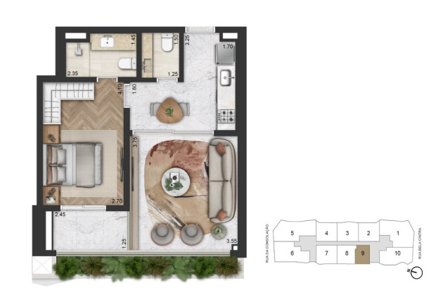 Imagem Apartamento com 2 Quartos à Venda, 82 m² em Consolação - São Paulo Imagem Apartamento com 2 Quartos à Venda, 82 m² em Consolação - São Paulo