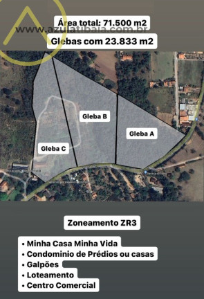 Imagem Terreno à Venda, 23.833 m² em Jardim Colonial - Atibaia Imagem Terreno à Venda, 23.833 m² em Jardim Colonial - Atibaia
