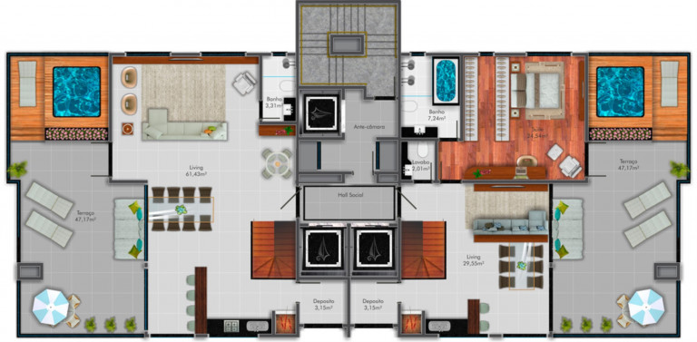 Imagem Imóvel com 3 Quartos à Venda, 127 m² em Itapema - Itapema Imagem Imóvel com 3 Quartos à Venda, 127 m² em Itapema - Itapema