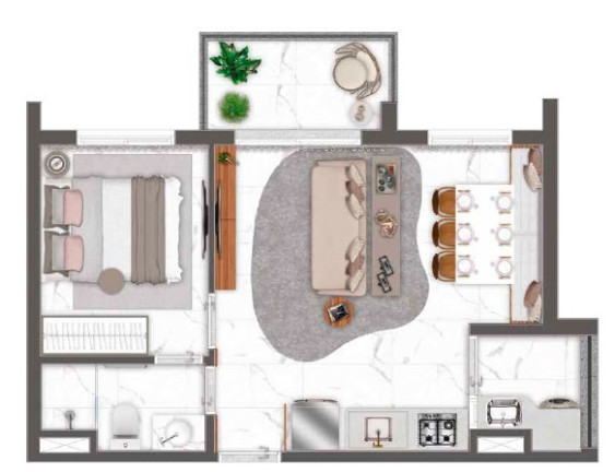 Imagem Apartamento com 1 Quarto à Venda, 24 m² em Pinheiros - São Paulo Imagem Apartamento com 1 Quarto à Venda, 24 m² em Pinheiros - São Paulo