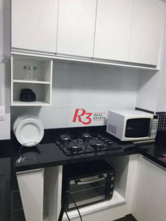Imagem Apartamento com 1 Quarto à Venda, 46 m² em Gonzaga - Santos Imagem Apartamento com 1 Quarto à Venda, 46 m² em Gonzaga - Santos