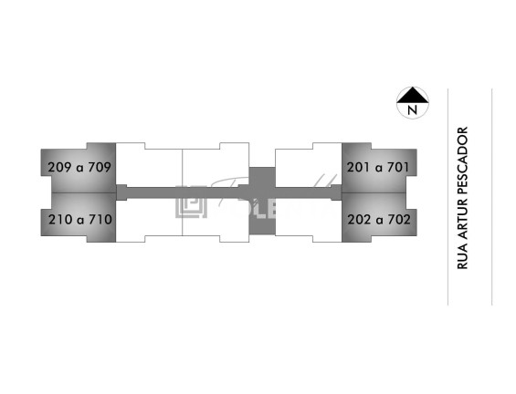 Imagem Apartamento com 2 Quartos à Venda, 63 m² em Santa Bárbara - Criciúma