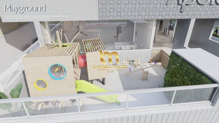 Imagem Apartamento com 2 Quartos à Venda, 61 m² em Guilhermina - Praia Grande