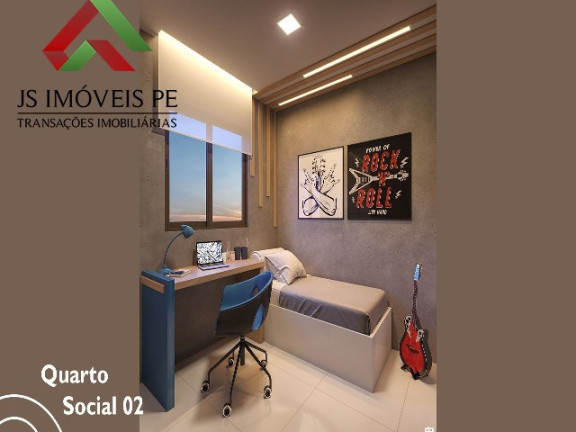 Imagem Imóvel com 3 Quartos à Venda, 61 m² em Zumbi - Recife