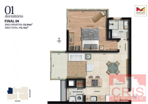 Imagem Apartamento com 1 Quarto à Venda, 50 m² em Humaitá - Bento Gonçalves Imagem Apartamento com 1 Quarto à Venda, 50 m² em Humaitá - Bento Gonçalves
