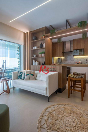 Imagem Apartamento com 1 Quarto à Venda, 57 m² em Gonzaga - Santos Imagem Apartamento com 1 Quarto à Venda, 57 m² em Gonzaga - Santos