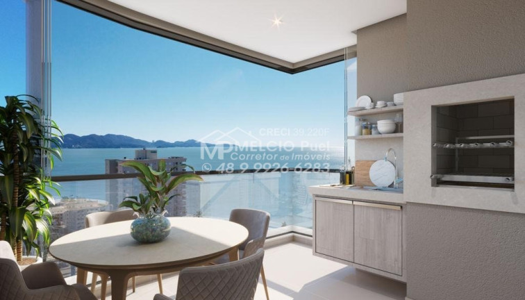 Imagem Apartamento com 3 Quartos à Venda, 103 m² em Balneário Perequê - Porto Belo