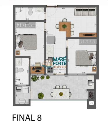 Imagem Apartamento com 2 Quartos à Venda, 60 m² em Perequê Açu - Ubatuba Imagem Apartamento com 2 Quartos à Venda, 60 m² em Perequê Açu - Ubatuba