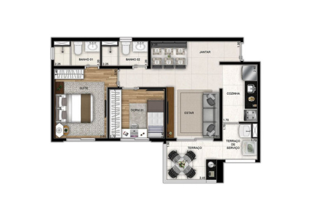 Imagem Apartamento com 2 Quartos à Venda, 58 m² em Vila Formosa - São Paulo Imagem Apartamento com 2 Quartos à Venda, 58 m² em Vila Formosa - São Paulo