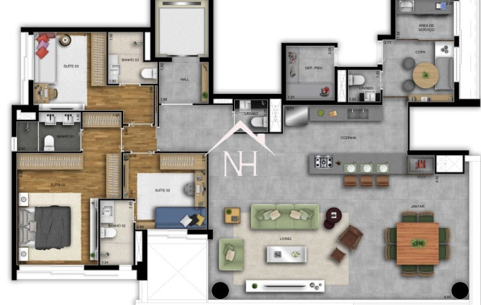 Imagem Apartamento com 3 Quartos à Venda, 154 m² em Jardim Vila Mariana - São Paulo Imagem Apartamento com 3 Quartos à Venda, 154 m² em Jardim Vila Mariana - São Paulo