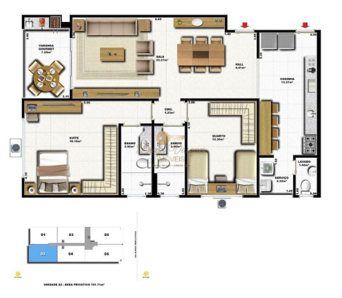 Imagem Apartamento com 2 Quartos à Venda, 101 m² em Alto - Teresópolis Imagem Apartamento com 2 Quartos à Venda, 101 m² em Alto - Teresópolis