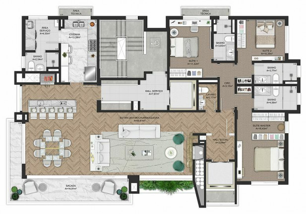 Imagem Apartamento com 3 Quartos à Venda, 324 m² em Rio Branco - Porto Alegre Imagem Apartamento com 3 Quartos à Venda, 324 m² em Rio Branco - Porto Alegre