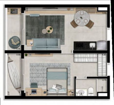 Imagem Imóvel com 1 Quarto à Venda, 23 m² em Jardim Vila Mariana - São Paulo Imagem Imóvel com 1 Quarto à Venda, 23 m² em Jardim Vila Mariana - São Paulo