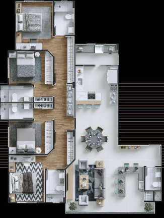 Imagem Apartamento com 4 Quartos à Venda, 138 m² em Centro - Balneário Camboriú