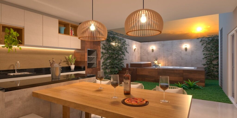 Imagem Casa com 3 Quartos à Venda, 131 m² em Sítios Santa Luzia - Aparecida De Goiânia Imagem Casa com 3 Quartos à Venda, 131 m² em Sítios Santa Luzia - Aparecida De Goiânia