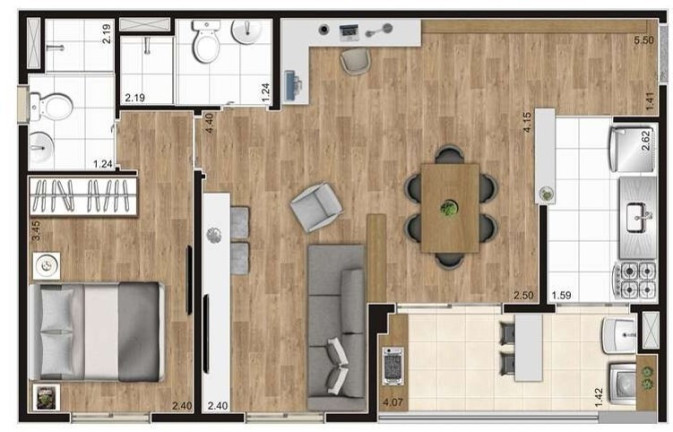 Imagem Imóvel com 2 Quartos à Venda, 45 m² em Vila Moraes - São Paulo Imagem Imóvel com 2 Quartos à Venda, 45 m² em Vila Moraes - São Paulo