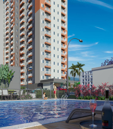 Imagem Apartamento com 2 Quartos à Venda, 40 m² em Residencial Parque Da Fazenda - Campinas
