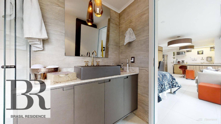 Imagem Apartamento com 1 Quarto à Venda, 50 m² em Brooklin - São Paulo