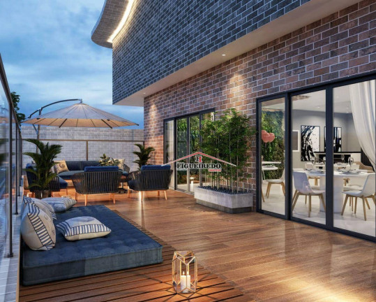 Imagem Apartamento com 2 Quartos à Venda, 74 m² em Guilhermina - Praia Grande