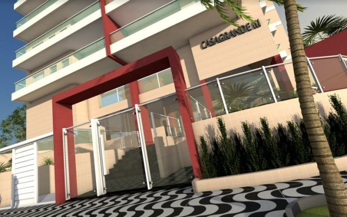 Imagem Apartamento com 1 Quarto à Venda, 55 m² em Caiçara - Praia Grande Imagem Apartamento com 1 Quarto à Venda, 55 m² em Caiçara - Praia Grande
