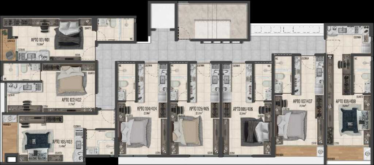 Imagem Imóvel com 1 Quarto à Venda, 24 m² em Intermares - Cabedelo Imagem Imóvel com 1 Quarto à Venda, 24 m² em Intermares - Cabedelo