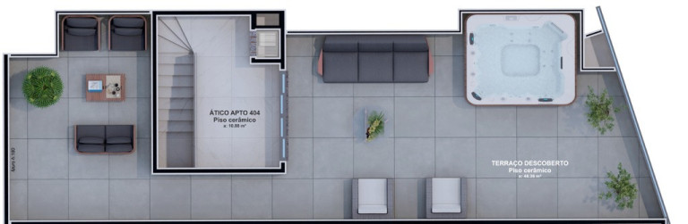 Imagem Apartamento com 2 Quartos à Venda, 60 m² em Hauer - Curitiba