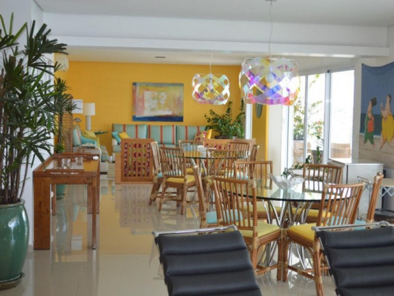 Apartamento com 6 Quartos à Venda, 406 m² em Jardim Tejereba - Guarujá