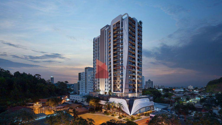 Apartamento com 1 Quarto à Venda, 36 m² em Praia Brava - Itajaí