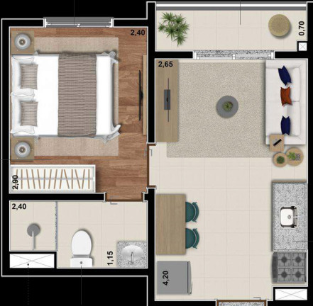 Imagem Apartamento com 1 Quarto à Venda, 26 m² em Saúde - São Paulo Imagem Apartamento com 1 Quarto à Venda, 26 m² em Saúde - São Paulo