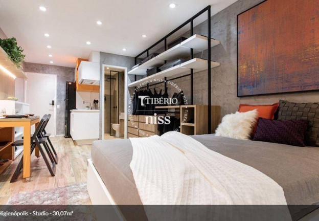 Imagem Studio com 1 Quarto à Venda, 24 m² em Higienópolis - São Paulo Imagem Studio com 1 Quarto à Venda, 24 m² em Higienópolis - São Paulo