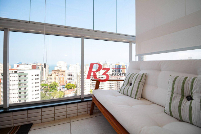 Imagem Apartamento com 1 Quarto à Venda, 52 m² em Embaré - Santos Imagem Apartamento com 1 Quarto à Venda, 52 m² em Embaré - Santos