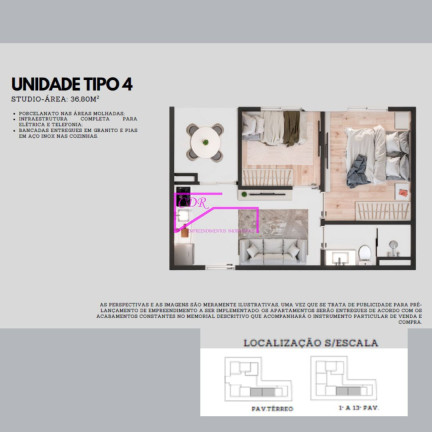 Imagem Apartamento com 2 Quartos à Venda, 25 m² em Vila Gomes Cardim - São Paulo Imagem Apartamento com 2 Quartos à Venda, 25 m² em Vila Gomes Cardim - São Paulo