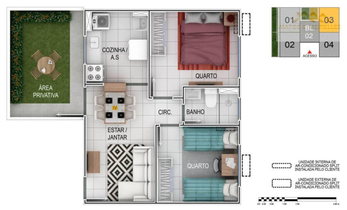 Imagem Apartamento com 2 Quartos à Venda, 44 m² em Pajuçara - Maracanaú Imagem Apartamento com 2 Quartos à Venda, 44 m² em Pajuçara - Maracanaú
