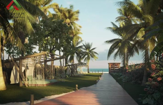 Imagem Imóvel com 2 Quartos à Venda, 46 m² em Villa Dos Carneiros - Tamandaré