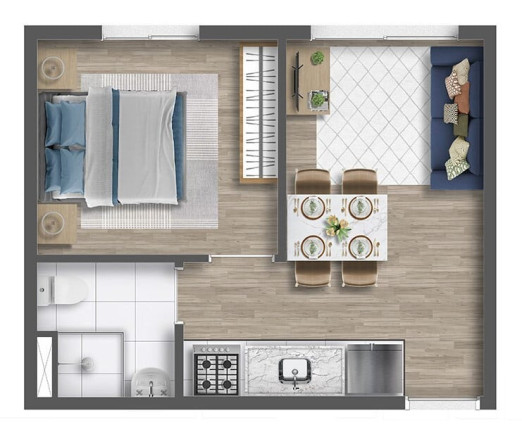 Imagem Imóvel com 1 Quarto à Venda, 26 m² em Campos Elíseos - São Paulo