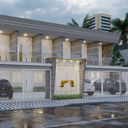 Casa de Condomínio com 2 Quartos à Venda, 60 m² em Mirim - Praia Grande