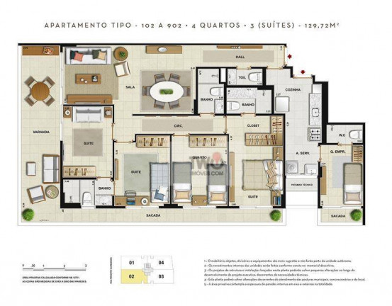 Imagem Apartamento com 4 Quartos à Venda, 130 m² em Botafogo - Rio De Janeiro
