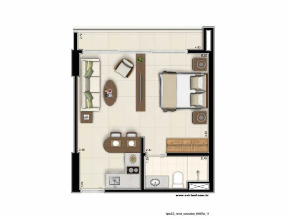 Imagem Imóvel com 1 Quarto à Venda, 33 m² em Norte (águas Claras) - Brasília Imagem Imóvel com 1 Quarto à Venda, 33 m² em Norte (águas Claras) - Brasília