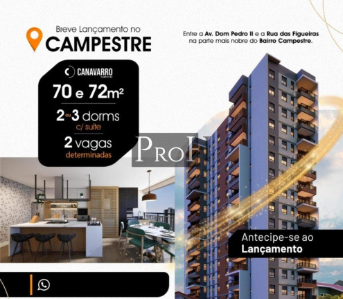 Imagem Apartamento com 3 Quartos à Venda, 72 m² em Campestre - Santo André