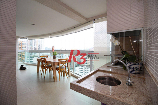 Imagem Apartamento com 3 Quartos à Venda, 165 m² em Ponta Da Praia - Santos
