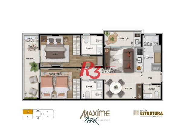 Imagem Apartamento com 2 Quartos à Venda, 76 m² em Ponta Da Praia - Santos Imagem Apartamento com 2 Quartos à Venda, 76 m² em Ponta Da Praia - Santos