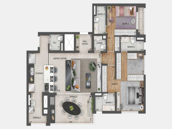 Imagem Imóvel com 4 Quartos à Venda, 169 m² em Ibirapuera - São Paulo Imagem Imóvel com 4 Quartos à Venda, 169 m² em Ibirapuera - São Paulo