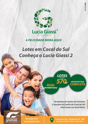 Imagem Terreno à Venda, 367 m² em Lucia Giassi 2 - Cocal Do Sul Imagem Terreno à Venda, 367 m² em Lucia Giassi 2 - Cocal Do Sul