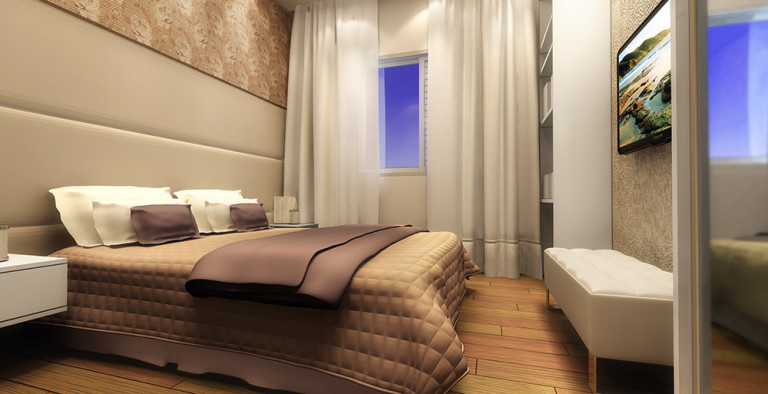 Imagem Apartamento com 2 Quartos à Venda, 63 m² em Campestre - Santo André
