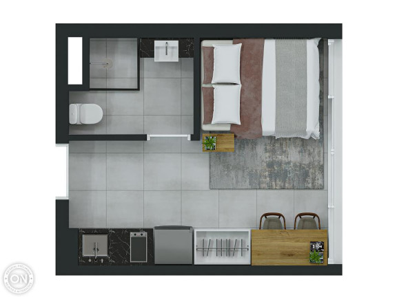 Imagem Imóvel com 1 Quarto à Venda, 47 m² em Santo Amaro - São Paulo Imagem Imóvel com 1 Quarto à Venda, 47 m² em Santo Amaro - São Paulo