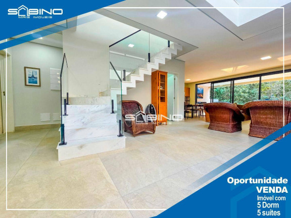 Casa com 5 Quartos à Venda ou Locação, 281 m² em Riviera De São Lourenço - Bertioga