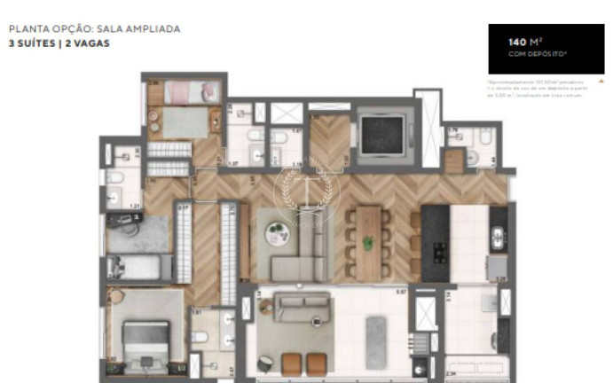 Imagem Apartamento com 4 Quartos à Venda, 141 m² em Perdizes - São Paulo